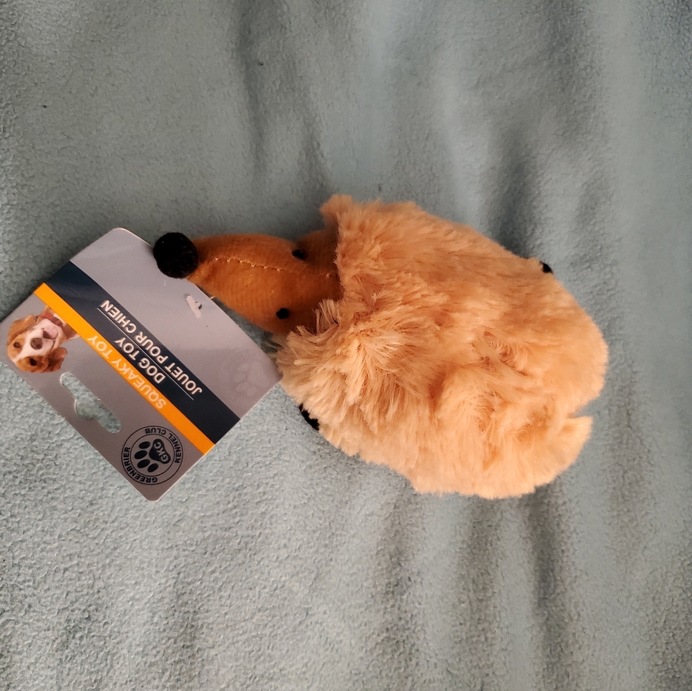 Dog toy hedgehog